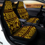 Traditional Thai Flower Pattern Print Universal Fit Car Seat Covers 102422