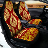 Traditional Thai Pattern Print Universal Fit Car Seat Covers 102422