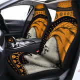 Tribal African Girl Print Universal Fit Car Seat Covers 102422