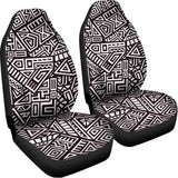 Tribal Aztec Geometric Pattern Print Universal Fit Car Seat Covers 102422
