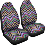 Tribal Aztec Hippie Pattern Print Universal Fit Car Seat Covers 102422