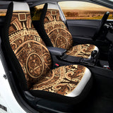 Tribal Maya Calendar Print Universal Fit Car Seat Covers 102422