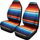 Tribal Mexican Blanket Pattern Print Universal Fit Car Seat Covers 102422