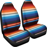 Tribal Mexican Blanket Pattern Print Universal Fit Car Seat Covers 102422