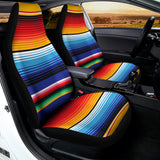Tribal Mexican Serape Pattern Print Universal Fit Car Seat Covers 102422