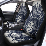 Tribal Native Indian Girl Print Universal Fit Car Seat Covers 102422