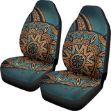 Tribal Sea Turtle Print Universal Fit Car Seat Covers 102422