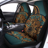 Tribal Sea Turtle Print Universal Fit Car Seat Covers 102422