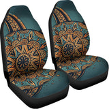 Tribal Sea Turtle Print Universal Fit Car Seat Covers 102422