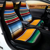 Tribal Serape Blanket Pattern Print Universal Fit Car Seat Covers 102422