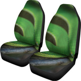 Trimeresurus Albolabris Snake Print Universal Fit Car Seat Covers 102422