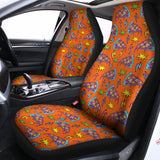 Trippy Pizza Pattern Print Universal Fit Car Seat Covers 102422