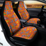 Trippy Pizza Pattern Print Universal Fit Car Seat Covers 102422