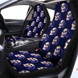 Trippy Skull Pattern Print Universal Fit Car Seat Covers 102422
