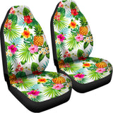 Tropical Aloha Pineapple Pattern Print Universal Fit Car Seat Covers 102422