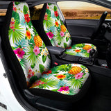 Tropical Aloha Pineapple Pattern Print Universal Fit Car Seat Covers 102422