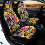 Tropical Alstroemeria Pattern Print Universal Fit Car Seat Covers 102422