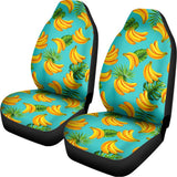 Tropical Banana Leaf Pattern Print Universal Fit Car Seat Covers 102422