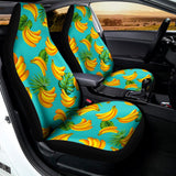 Tropical Banana Leaf Pattern Print Universal Fit Car Seat Covers 102422