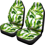 Tropical Banana Leaves Pattern Print Universal Fit Car Seat Covers 102422