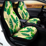 Tropical Banana Palm Leaf Pattern Print Universal Fit Car Seat Covers 102422
