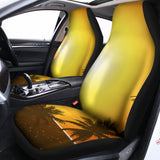 Tropical Beach Sunset Print Universal Fit Car Seat Covers 102422