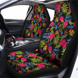 Tropical Bird Of Paradise Pattern Print Universal Fit Car Seat Covers 102422