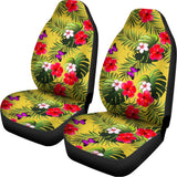 Tropical Exotic Hawaiian Pattern Print Universal Fit Car Seat Covers 102422