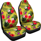 Tropical Exotic Hawaiian Pattern Print Universal Fit Car Seat Covers 102422
