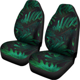Tropical Fern Leaf Print Universal Fit Car Seat Covers 102422