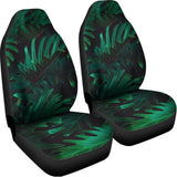 Tropical Fern Leaf Print Universal Fit Car Seat Covers 102422