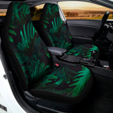 Tropical Fern Leaf Print Universal Fit Car Seat Covers 102422