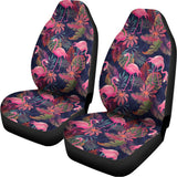 Tropical Flamingo Aloha Pattern Print Universal Fit Car Seat Covers 102422