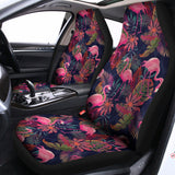 Tropical Flamingo Aloha Pattern Print Universal Fit Car Seat Covers 102422