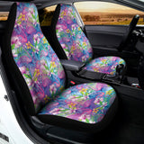 Tropical Flamingo And Hibiscus Print Universal Fit Car Seat Covers 102422