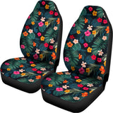 Tropical Flowers Hawaii Pattern Print Universal Fit Car Seat Covers 102422