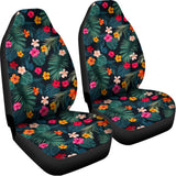 Tropical Flowers Hawaii Pattern Print Universal Fit Car Seat Covers 102422