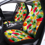 Tropical Fruit Leaf Pattern Print Universal Fit Car Seat Covers 102422