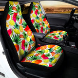 Tropical Fruit Leaf Pattern Print Universal Fit Car Seat Covers 102422