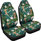 Tropical Giraffe Pattern Print Universal Fit Car Seat Covers 102422