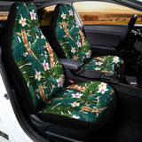 Tropical Giraffe Pattern Print Universal Fit Car Seat Covers 102422