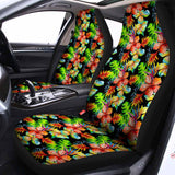 Tropical Hawaii Flowers Pattern Print Universal Fit Car Seat Covers 102422