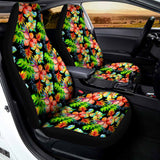 Tropical Hawaii Flowers Pattern Print Universal Fit Car Seat Covers 102422