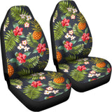 Tropical Hawaii Pineapple Pattern Print Universal Fit Car Seat Covers 102422
