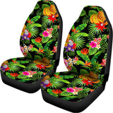 Tropical Hawaiian Fruits Pattern Print Universal Fit Car Seat Covers 102422