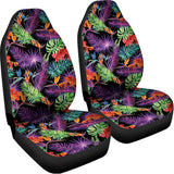 Tropical Hawaiian Jungle Print Universal Fit Car Seat Covers 102422