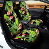 Tropical Hawaiian Parrot Pattern Print Universal Fit Car Seat Covers 102422