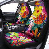 Tropical Hummingbird Print Universal Fit Car Seat Covers 102422