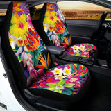 Tropical Hummingbird Print Universal Fit Car Seat Covers 102422