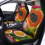 Tropical Jungle Fruits Pattern Print Universal Fit Car Seat Covers 102422